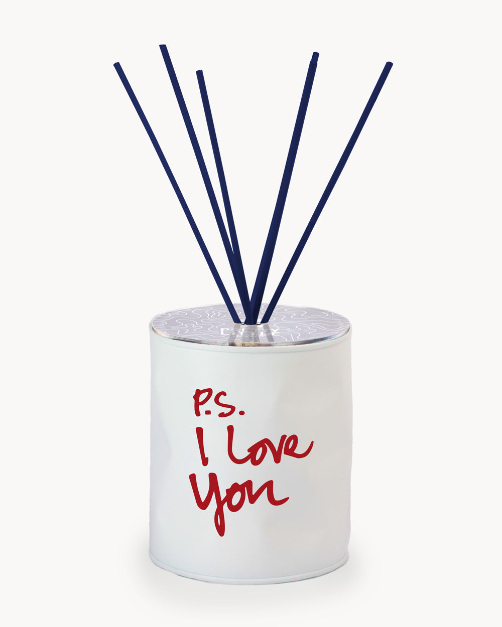 Profumatore - "P.S I Love You" - Bianco