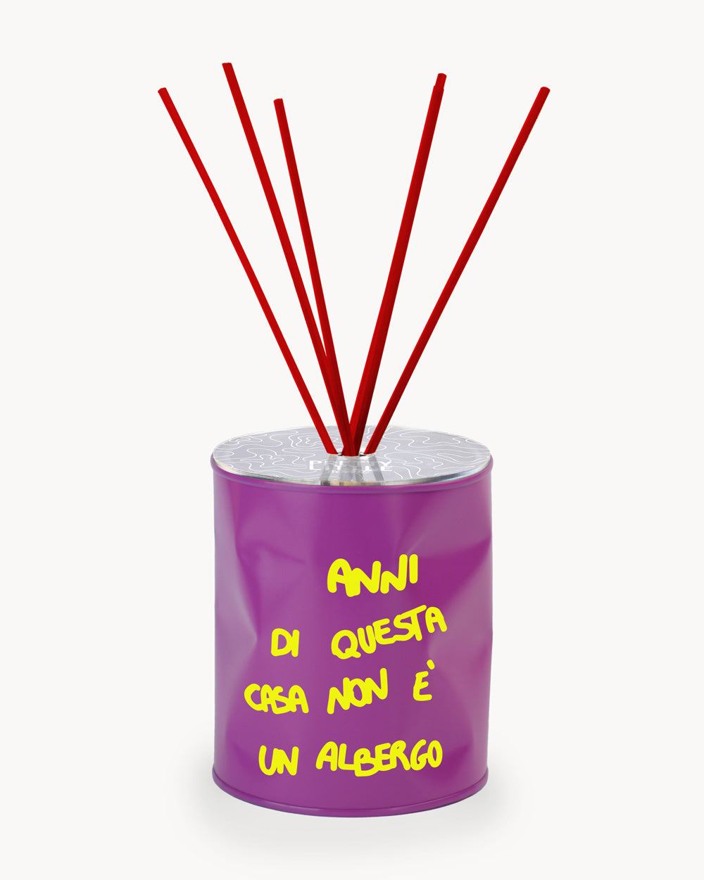 Profumatore - "Questa casa non è un albergo" - Viola / Giallo