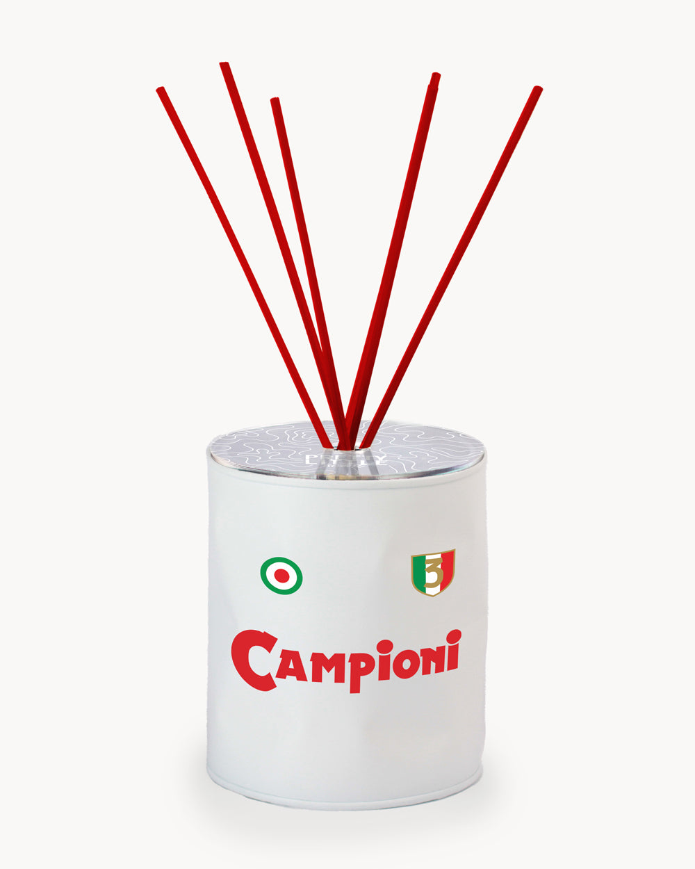 Profumatore - "Campioni" Bianco Napoli Edition - Bianco / Rosso