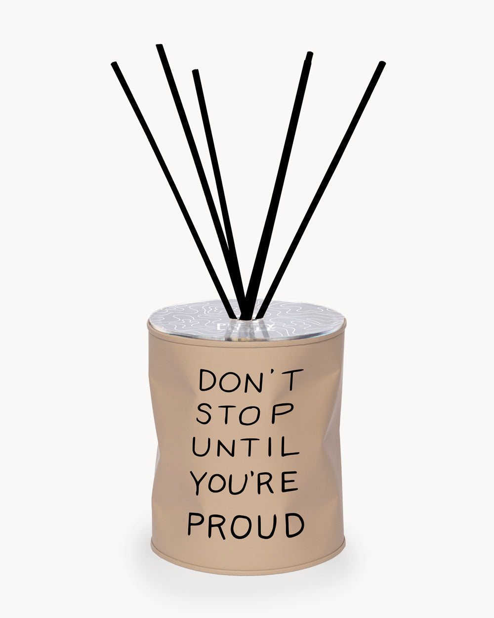 Profumatore - "Don't stop until you're proud" - Sabbia / Nero