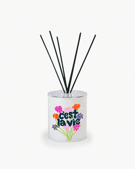 Profumatore Mini - "C'est la vie" - Bianco
