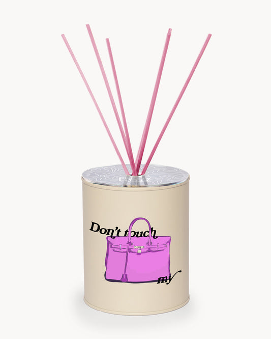Profumatore - Don't touch my birkin - Sabbia / Magenta