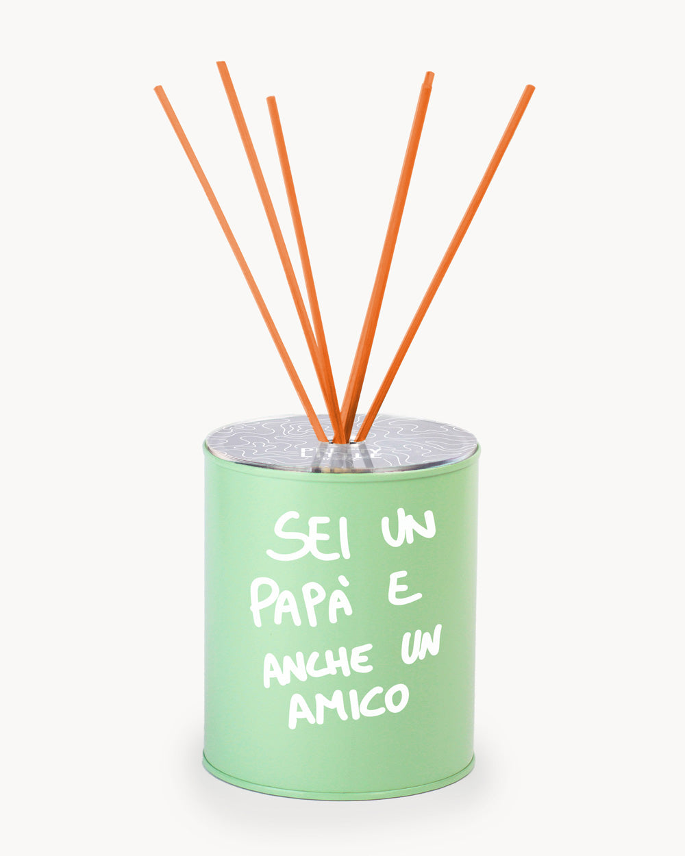 Profumatore - Papà sei anche un amico - Off wh / Arancio
