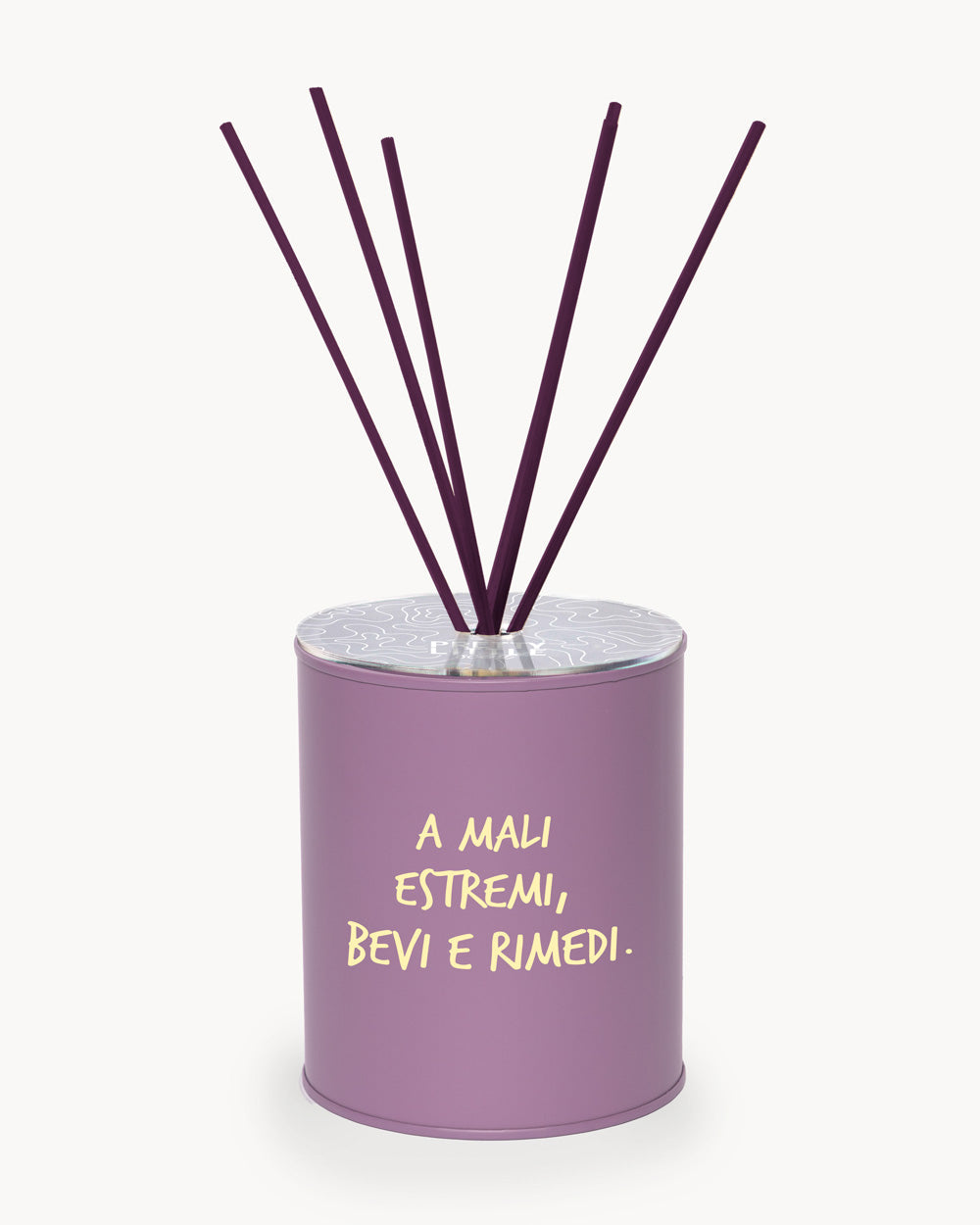 Profumatore - "A Mali Estremi, Bevi e Rimedi" - Malva / Viola