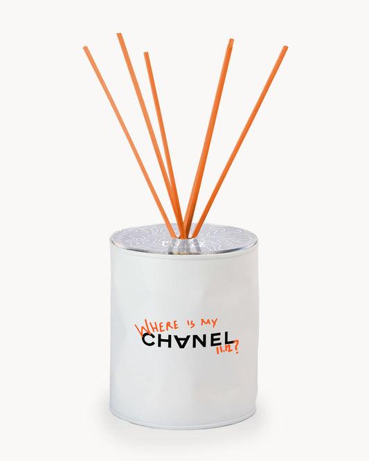 Profumatore - "Where is my CC" - Bianco / Arancio
