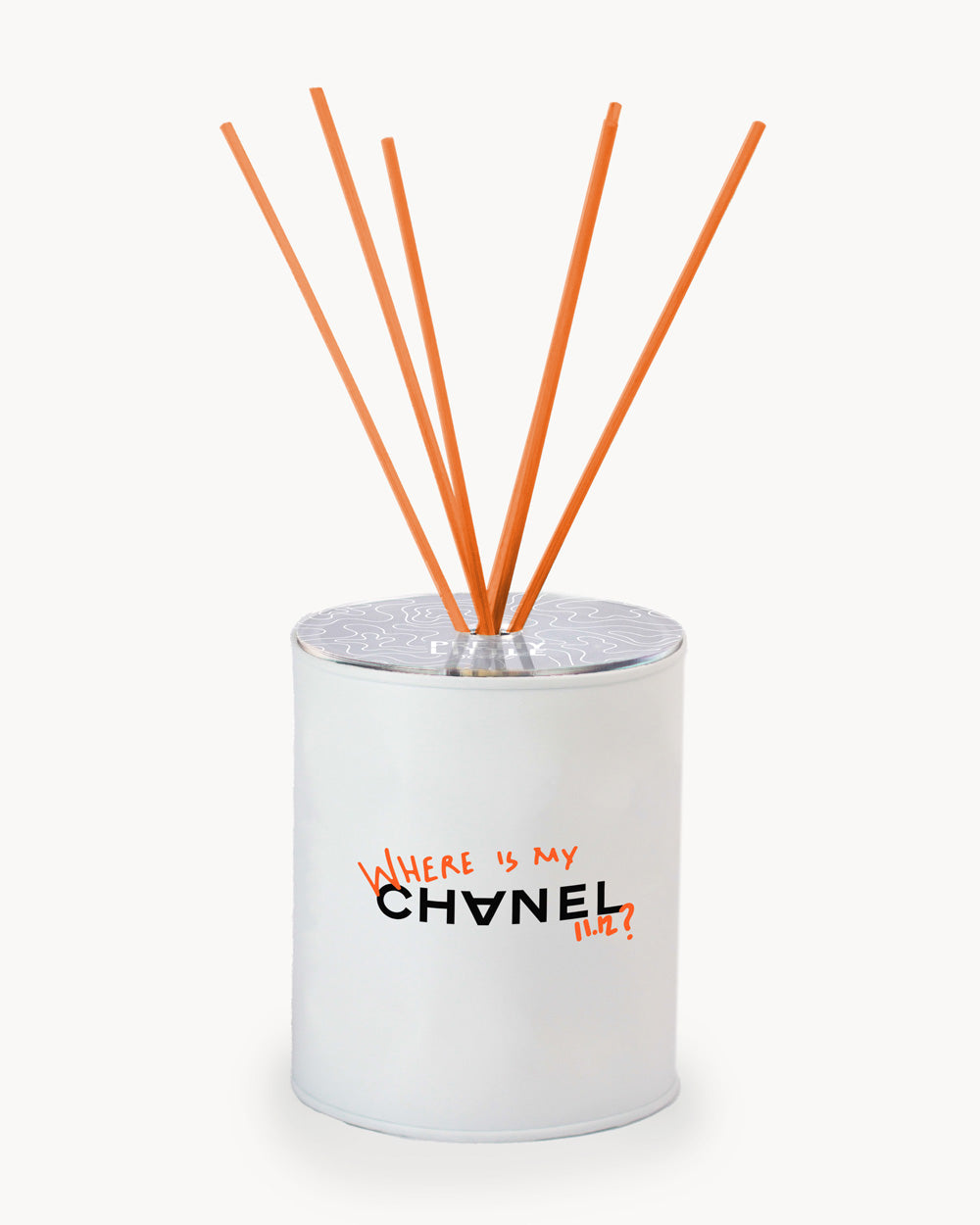Profumatore - "Where is my CC" - Bianco / Arancio