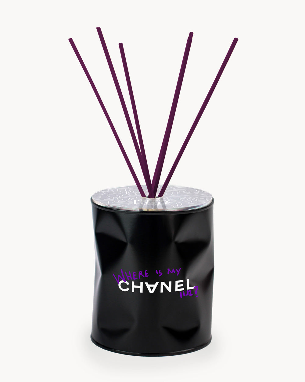 Profumatore - "Where is my CC" - Nero / Viola