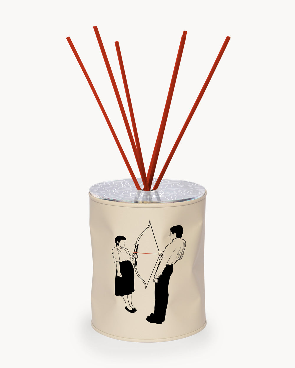 Profumatore - "Crazy Love" - Beige / Rosso