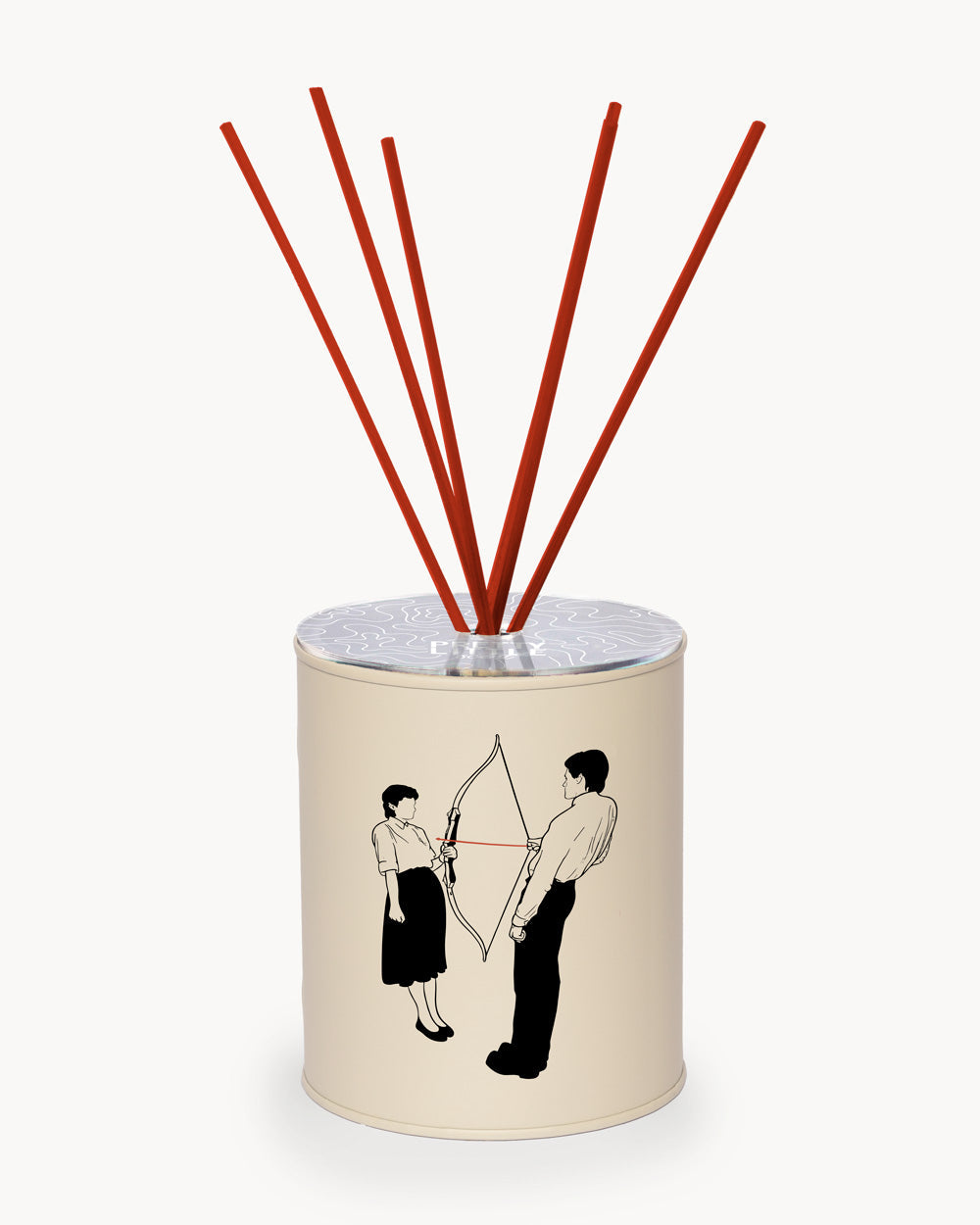 Profumatore - "Crazy Love" - Beige / Rosso