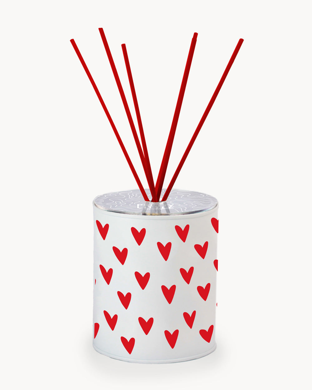 Profumatore - Cuori 360 - Bianco/Rosso