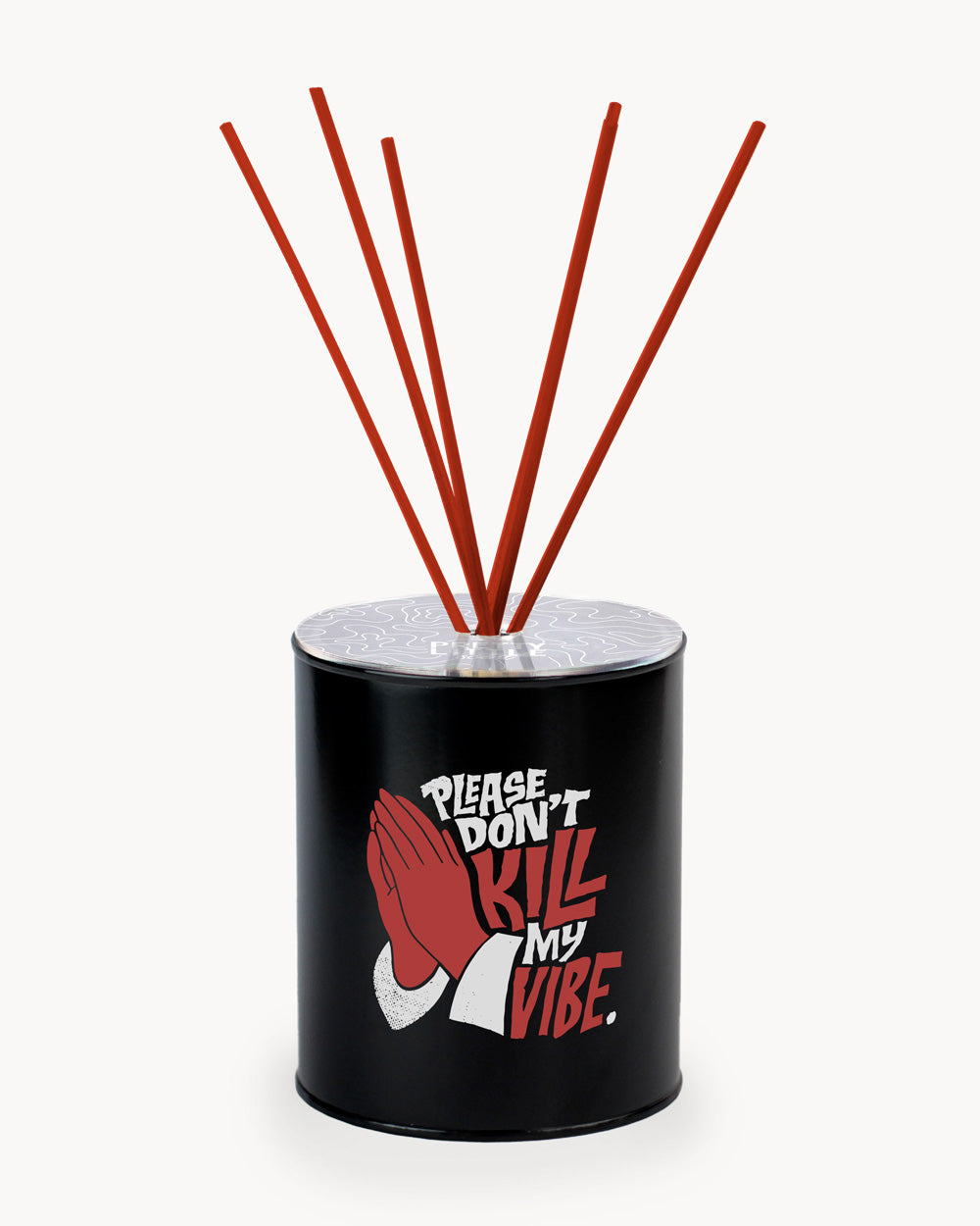 Profumatore - "Please don't kill my vibe" - Nero / Rosso