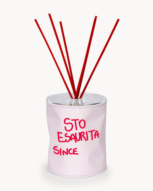 Profumatore - "Sto Esaurita" - Lilla baby / Rosso