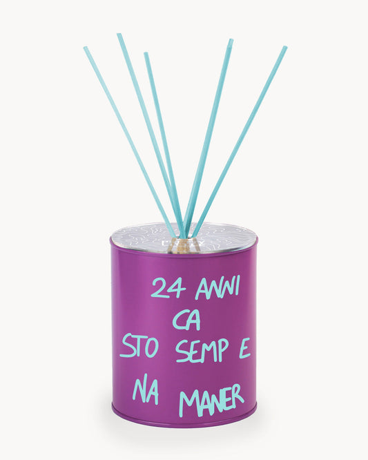 Profumatore - "Anni Ca Sto Semp E Na maner" - Viola / Tiffany