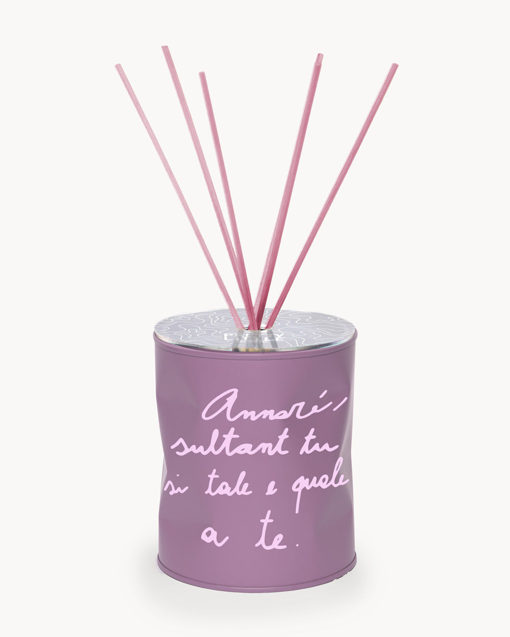 Profumatore - "Annarè Sultat Tu Si Tal E Qual A Te" - Malva / Rosa