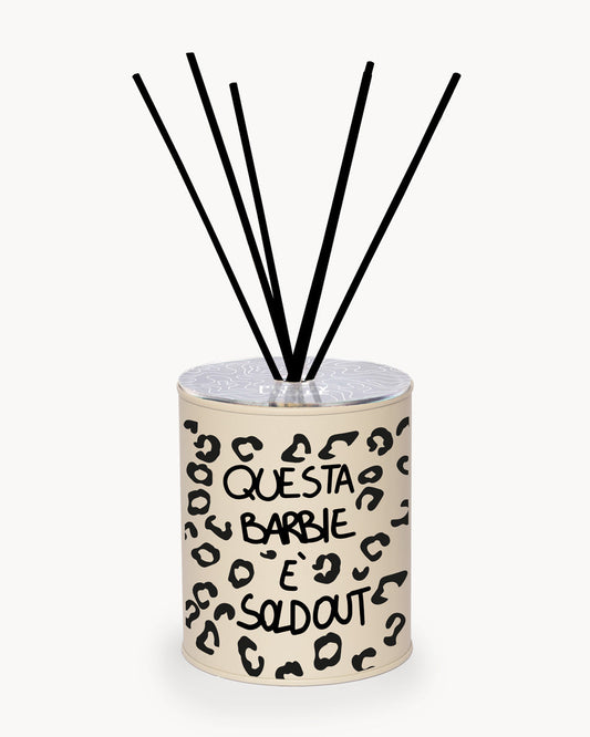 Profumatore - "Questa Barbie è Soldout" - Beige / Nero