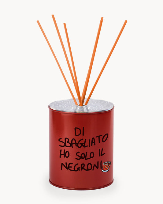 Profumatore - Di sbagliato ho solo il Negroni - Rosso / Arancio