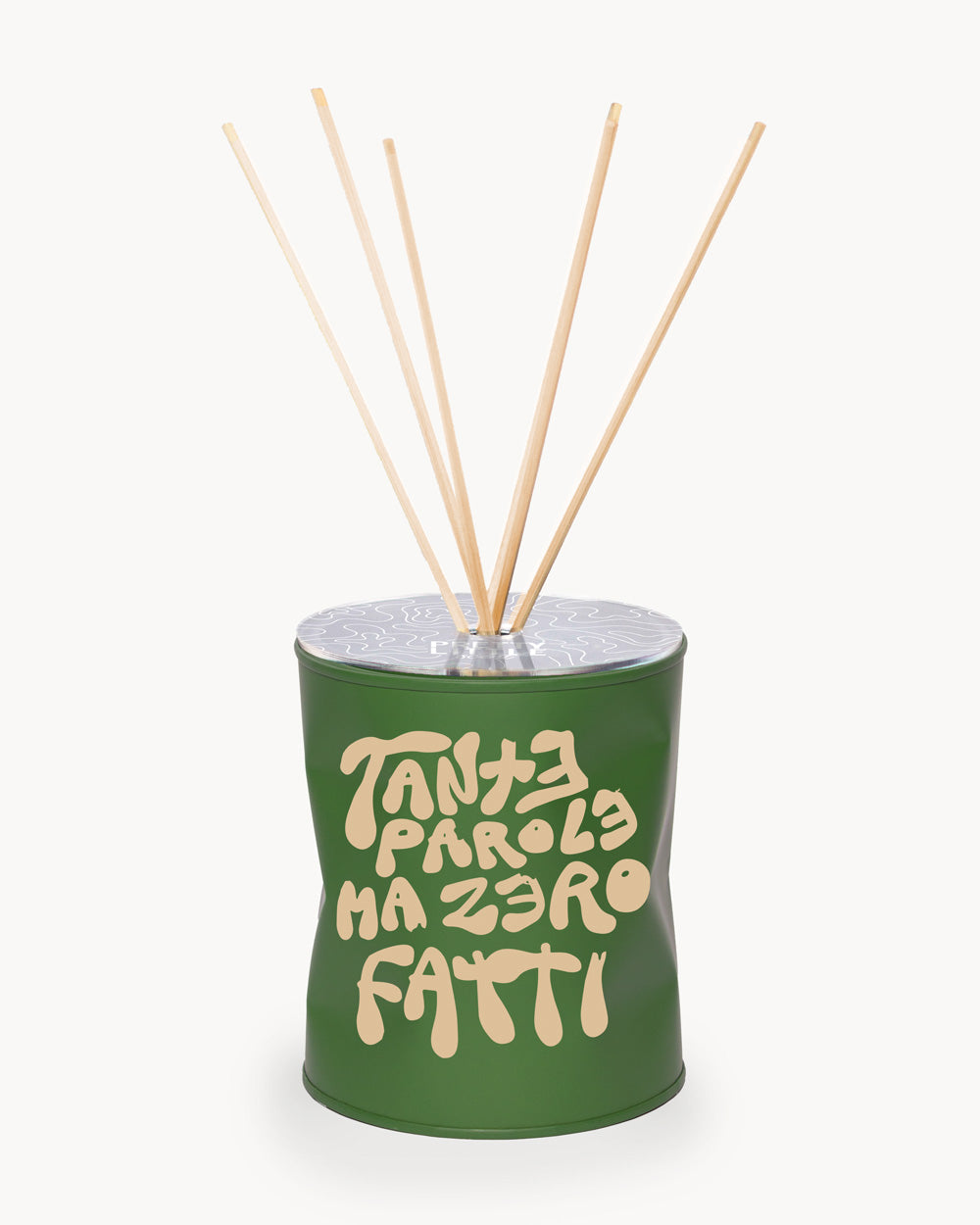 Profumatore - "Tante Parole Ma Zero Fatti" - Verde Prato / Beige