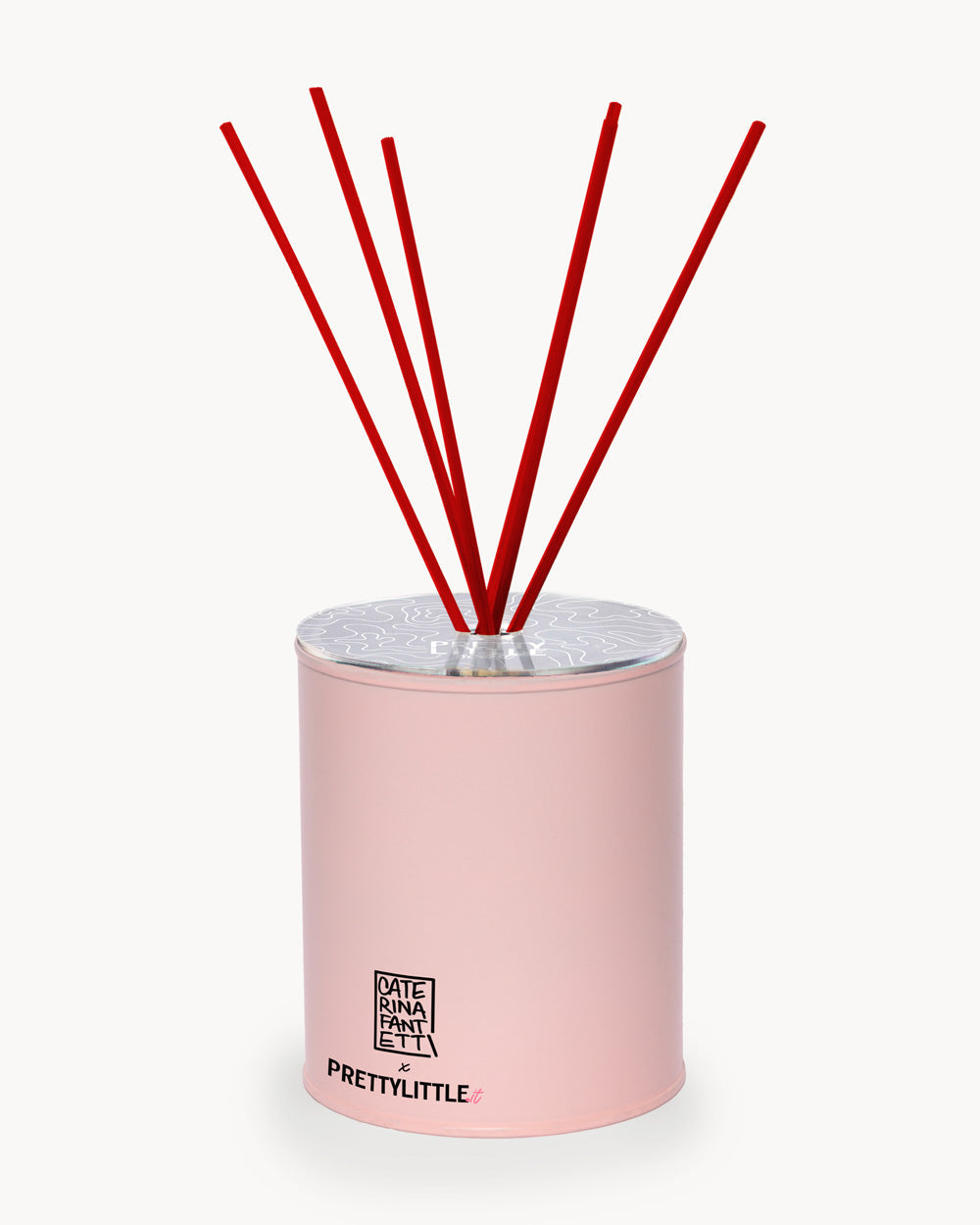 Profumatore - "Se ora vai poi torni qui?" - Rosa / Rosso