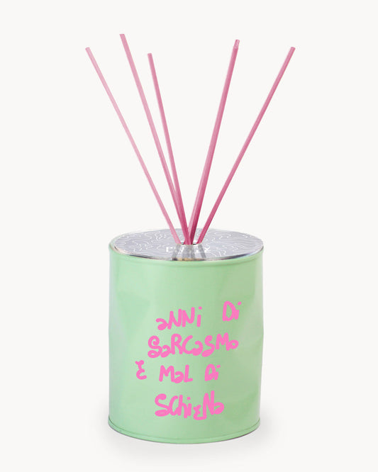 Profumatore - "Sarcasmo e Mal di Schiena" - Off wh / Rosa