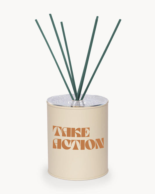 Profumatore - "Take Action" - Beige / Verde