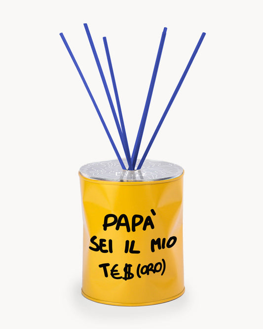 Profumatore - Papà sei il mio tesoro - Giallo / Navy