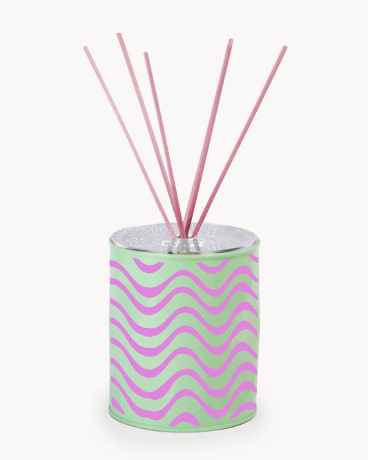 Profumatore - "Waves" Off White/Hot Pink