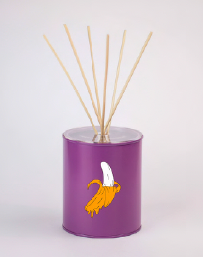 Profumatore - " Melting Banana " Viola/Arancio