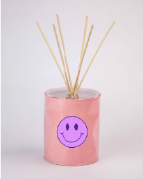 Profumatore - " Smiley " Rosa/Vio